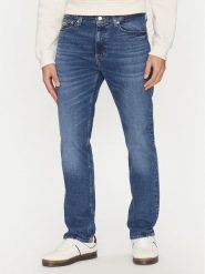Tommy Jeans Jeansy Ryan DM0DM20559 Granatowy Slim Fit. Niebieskie jeansy męskie Tommy Jeans. Za 269.99 zł.