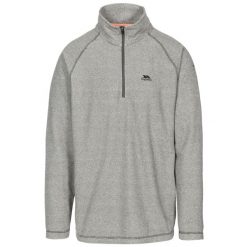 Trespass Keynote - Męski polar At100 Black. Czarne bluzy męskie Trespass, m, bez wzorów, z polaru, bez kaptura. Za 225.99 zł.