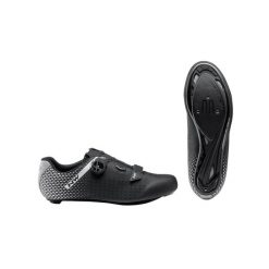 Buty rowerowe szosowe męskie NORTHWAVE CORE PLUS 2 czarne. Czarne buty sportowe męskie Northwave, bez zapięcia, rowerowe. Za 455.00 zł.