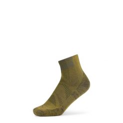Skarpety biegowe Buff Coolnet Quarter Sock CQ. Brązowe skarpety damskie Buff, bez wzorów. Za 98.99 zł.