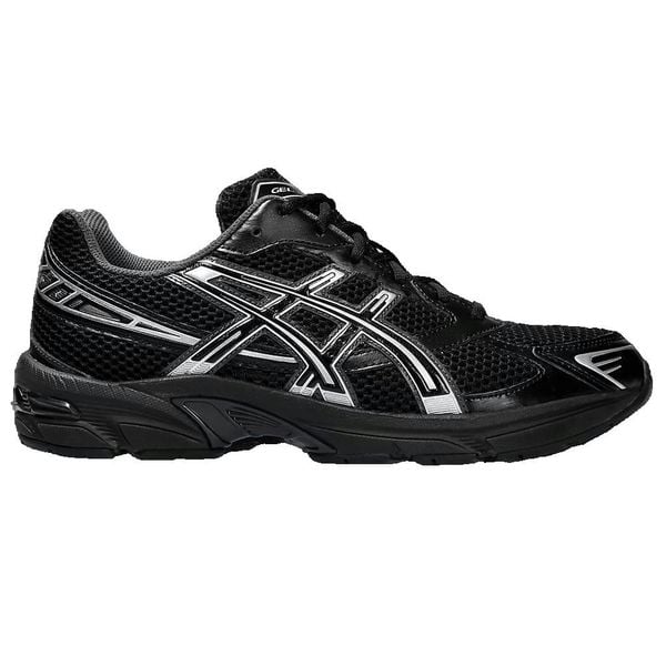 Trampki Asics Sr. Czarne trampki męskie Asics, bez wzorów, z materiału, eleganckie, bez zapięcia. Za 610.99 zł.