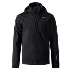Kurtka męska Softshell Hi-Tec Oscar - czarna, Rozmiar M. Czarne buty sportowe męskie Hi-tec, m, bez wzorów, z materiału, biznesowe, bez kaptura. Za 209.99 zł.