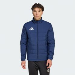 Kurtka męska adidas Entrada. Białe kurtki męskie Adidas, m, bez wzorów, z syntetyku, klasyczne, bez kaptura. Za 239.99 zł.