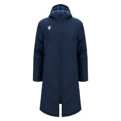 Parka z kapturem Macron Bench Northland. Niebieskie parki męskie Macron, xl, bez wzorów, z polaru, z kapturem. Za 680.50 zł.
