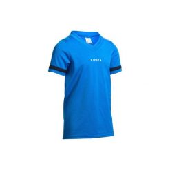 Koszulka Full H100 JR nieb. Niebieskie t-shirty damskie KIPSTA. Za 34.99 zł.