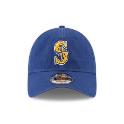 Czapka z daszkiem New Era MLB Seattle Mariners. Niebieskie czapki i kapelusze męskie New Era, bez wzorów. Za 186.50 zł.