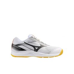 Mizuno Cyclone Speed 5 — Buty do piłki ręcznej. Białe buty sportowe męskie Mizuno, bez zapięcia, do piłki ręcznej. Za 249.99 zł.