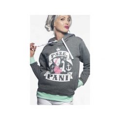 Bluza Grafitowa Psze. Pani. Bluzy damskie marki Łap nas. Za 169.00 zł.