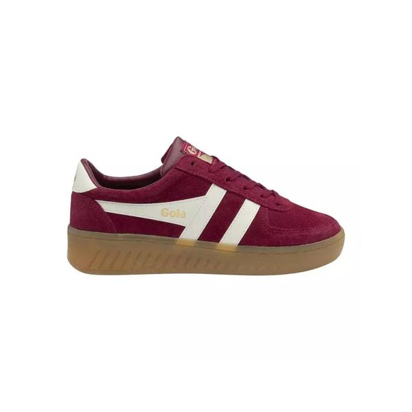 Baskets Femme Baskets Gola GRANDSLAM SUEDE Bordeaux Bordeaux Gola. Białe obuwie sportowe damskie Gola, bez wzorów, trekkingowe. Za 449.00 zł.