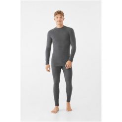Bielizna męska VIKING Shuter Merino Man Set. Szara bielizna termoaktywna męska Viking, m, z materiału. Za 429.00 zł.