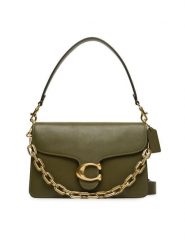 Coach Torebka CY919 Khaki. Brązowe torebki do ręki damskie Coach, bez wzorów, ze skóry, bez dodatków. Za 2,419.00 zł.