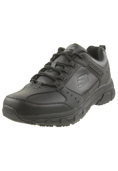 Buty SKECHERS OAK CANYON - REDWICK Czarny. Czarne trekkingi męskie Skechers, trekkingowe. Za 313.00 zł.