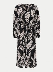 JDY Sukienka codzienna Anna 15349065 Czarny Loose Fit. Czarne sukienki damskie JDY, na co dzień, l, bez wzorów, z bawełny, bez kołnierzyka, bez ramiączek, proste. Za 139.99 zł.