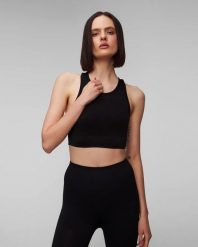 Koszulka Damska Top Casall Essential Block Bezszwowa Fitness. Czarne koszulki sportowe damskie Casall, l, bez wzorów, z materiału, bez kołnierzyka, bez ramiączek, do biegania. Za 149.00 zł.