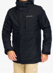 Kurtka męska Columbia Columbia Oak Harbor Interchange Jacket 2090162010 Czarne XL. Czarne kurtki męskie Columbia, m, bez wzorów, bez kaptura. Za 917.86 zł.