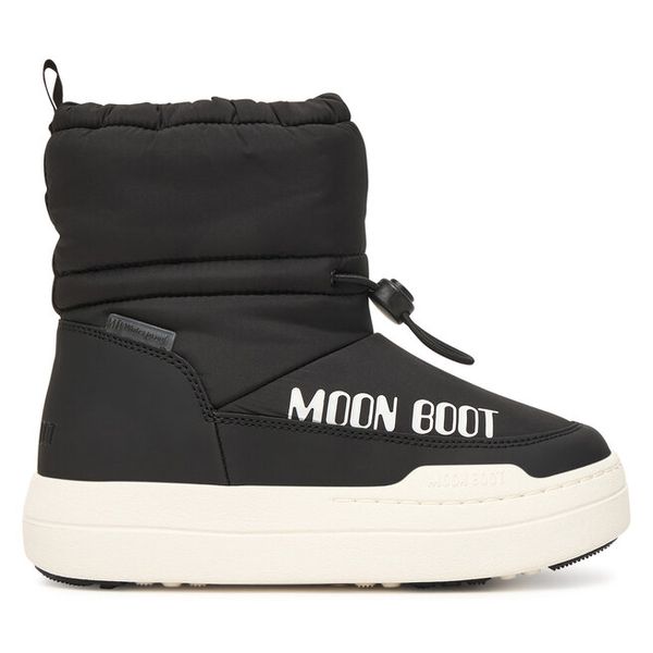 Śniegowce Moon Boot. Czarne śniegowce dziewczęce Moon Boot, bez zapięcia. Za 499.99 zł.