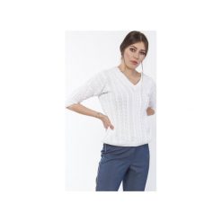 SWETER Z WARKOCZAMI, SWE117. Swetry damskie Lanti. Za 177.00 zł.