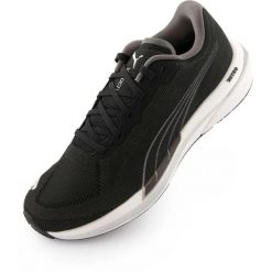 Buty Biegowe Puma Speed Nitro WTR Damskie Czarno-Białe 39. Czarne obuwie sportowe damskie Puma, bez wzorów, z meshu, do biegania. Za 382.99 zł.
