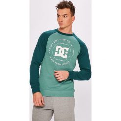 DC - Bluza. Szare bluzy męskie DC, z nadrukiem, z bawełny. W wyprzedaży za 179.90 zł.