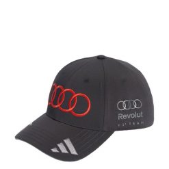 Czapka Audi Revolut F1 Team Gabriel Bortoleto. Czarne czapki i kapelusze damskie Adidas, bez wzorów, z materiału. Za 239.00 zł.