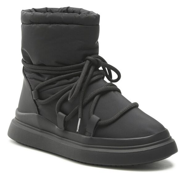 Śniegowce DeeZee. Czarne śniegowce dziewczęce DeeZee, bez zapięcia. Za 99.99 zł.