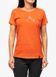 Koszulka bawełniana damska La Sportiva Peaks T-Shirt. Brązowe t-shirty damskie La Sportiva, xs, bez wzorów, z bawełny, bez kołnierzyka. Za 170.49 zł.