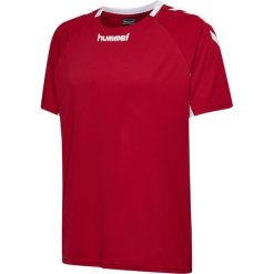 Koszulka sportowa z krótkim rękawem męska Hummel Core Team Jersey S/S. Żółte koszulki sportowe męskie Hummel, m, bez wzorów, z jersey, bez kołnierzyka, bez ramiączek, do piłki nożnej. Za 37.00 zł.