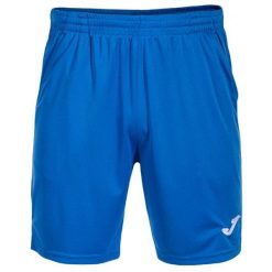 Spodenki tenisowe męskie Joma Drive. Niebieskie szorty męskie Joma, m, bez wzorów, z dzianiny. Za 149.00 zł.