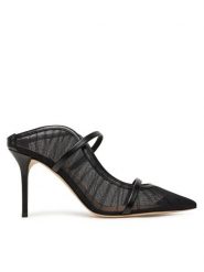 MALONE SOULIERS Klapki Maureen 85-262 Czarny. Czarne klapki damskie MALONE SOULIERS, bez wzorów, z materiału, bez obcasa. Za 1,879.00 zł.