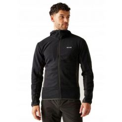 Bluza softshell dla mężczyzn Regatta RML247 z kapturem. Szare bluzy męskie Regatta, m, bez wzorów, z softshellu, z kapturem. W wyprzedaży za 109.99 zł.