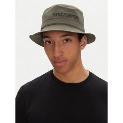 Kapelusz Parajumpers. Zielone czapki i kapelusze damskie Parajumpers, bez wzorów. Za 259.99 zł.