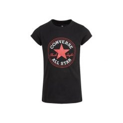 Koszulka dla dziewczynki Converse Chuck Patch. Białe t-shirty i topy dla dziewczynek Converse, bez wzorów, z dżerseju, bez ramiączek. Za 103.50 zł.