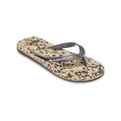 Klapki dla Mężczyzn MOLOKAI RECYCLED. Brązowe buty sportowe męskie Quiksilver, z gumy, bez zapięcia. Za 99.99 zł.