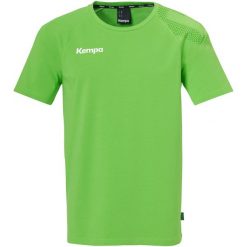Koszulka Kempa Core 26. Zielone koszulki sportowe męskie Kempa, xl, bez wzorów, z materiału, bez kołnierzyka, bez ramiączek, do piłki nożnej. Za 125.13 zł.