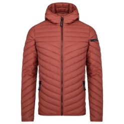 Męska kurtka zimowa Loap Jekl czerwona. Czarne kurtki męskie ZSPORT, na zimę, m, bez wzorów, sportowe, bez kaptura. Za 180.26 zł.