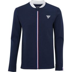 Bluza tenisowa męska Tecnifibre Fleece Jacket. Niebieskie bluzy męskie TECNIFIBRE, m, bez wzorów, bez kaptura, tenisowe. Za 280.00 zł.