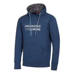 Bluza z kapturem męska Ocun Hoodie. Niebieskie bluzy męskie Ocun, l, bez wzorów, z kapturem. Za 303.99 zł.