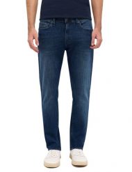 Męskie Spodnie Jeansowe Mustang Style Vegas Slim Denim Blue 1016309 5000 502. Niebieskie spodnie materiałowe męskie Mustang, l, bez wzorów, z denimu. Za 219.99 zł.