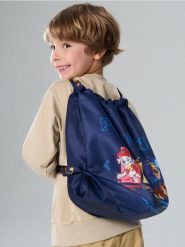 Plecak worek PAW Patrol - granatowy. Niebieskie torby i plecaki dziecięce Sinsay, małe. Za 12.99 zł.