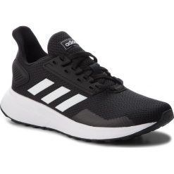 Buty adidas - Duramo 9 K BB7061 Cblack/Ftwwht/Cblack. Czarne obuwie sportowe damskie Adidas, z materiału. W wyprzedaży za 149.00 zł.