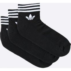 Adidas Originals - Skarpety (3-Pack). Szare skarpety męskie adidas Originals, z bawełny. W wyprzedaży za 49.90 zł.