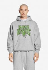Bluza sportowa męska Prosto Chicago z kapturem. Szare bluzy męskie Prosto., l, z aplikacjami, z bawełny, z kapturem, na fitness i siłownię. Za 137.99 zł.