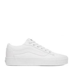 Tenisówki Vans. Białe trampki i tenisówki damskie Vans, bez wzorów, bez zapięcia. Za 169.99 zł.