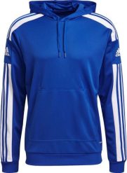 Adidas adidas Squadra 21 Hoody bluza 436 : Rozmiar - M. Bluzy męskie Adidas, m, bez wzorów, bez kaptura. Za 163.13 zł.