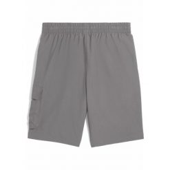 Męskie szorty bojówki Essentials 9" z logo No.1 PUMA Cast Iron Gray. Szare szorty męskie Puma, na lato, m, bez wzorów. Za 159.00 zł.