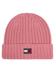Tommy Hilfiger Czapka Heritage AW0AW18979 Różowy jasny. Czerwone rękawiczki damskie Tommy Hilfiger, na zimę, bez wzorów, z bawełny. Za 149.99 zł.