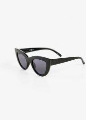 Okulary przeciwsłoneczne. Czarne okulary przeciwsłoneczne damskie bonprix. Za 24.99 zł.