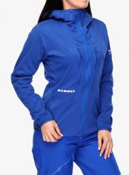 Kurtka ocieplana damska Mammut Eiger Nordwand IN Flex Air Hooded Jacket. Niebieskie kurtki damskie Mammut, xs, bez wzorów, z materiału, bez kaptura. Za 1,169.99 zł.