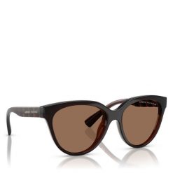 Okulary przeciwsłoneczne Armani Exchange. Brązowe okulary przeciwsłoneczne damskie Armani Exchange. Za 279.99 zł.