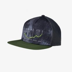 Czapka z daszkiem BUFF EXPLORE TRUCKER CAP BONSY. Szare czapki i kapelusze męskie Buff, bez wzorów, z bawełny, eleganckie. Za 59.99 zł.